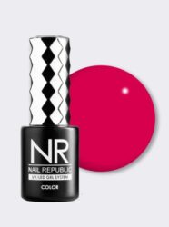 Nail Republic-207 Rose garden гель-лак, Фалунский красный 10 мл