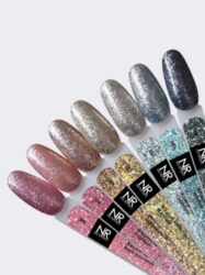 Nail Republic-385 Night life гель-лак жидкий кристалл, Серый 10 мл