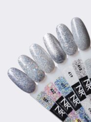Nail Republic-419 Diamonds гель-лак, Зеркальное серебро (10 мл)