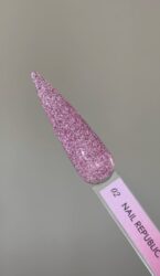 Nail Republic Flash 02 гель-лак светоотражающий, Розовый (10 мл)