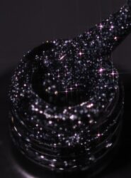 Nail Republic Flash 06 гель-лак светоотражающий, Черный (10 мл)