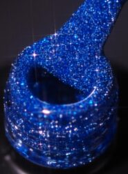 Nail Republic Flash 08 гель-лак светоотражающий, Тёмно-синий (10 мл)