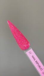 Nail Republic Flash 11 гель-лак светоотражающий, Малиновый (10 мл)