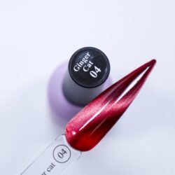 NEW! Гель-лак кошачий глаз Ginger cat 04 SOLAlove, 10мл