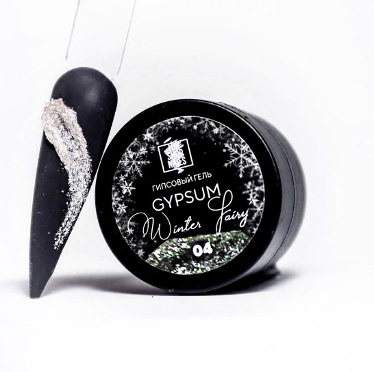 NEW! Гипсовый гель Winter fairy 04, TopShopNails, 5мл