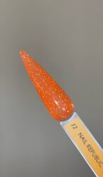 Nail Republic Flash 12 гель-лак светоотражающий, Мандариновый (10 мл)