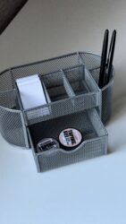 Органайзер металлический серый