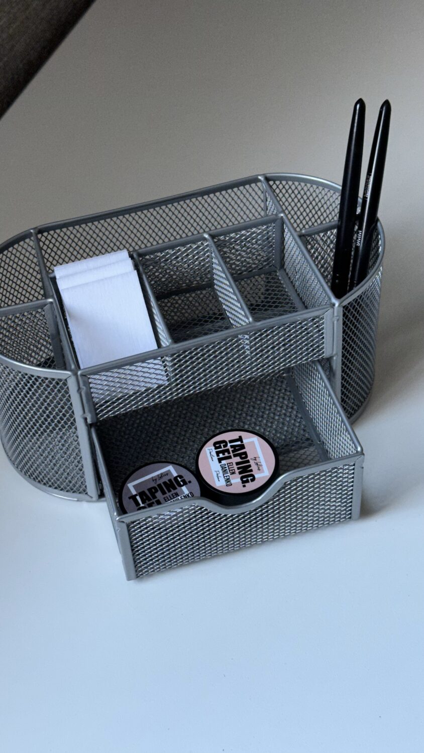 Органайзер металлический серый