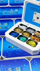 Палетка для Дизайна ногтей с гель- красками Lakres & Alexandrovna_Nailartist Star