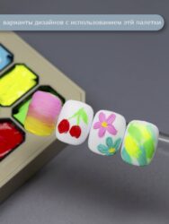 Палетка с эффектом масляной росписи Bright