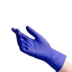 Перчатки нитриловые Benovy L сиренево-голубые 50 пар