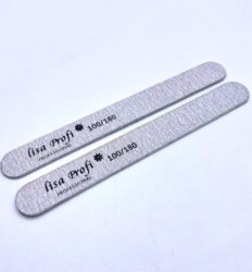 Пилка овал LisaProf 100/180 на деревянной основе