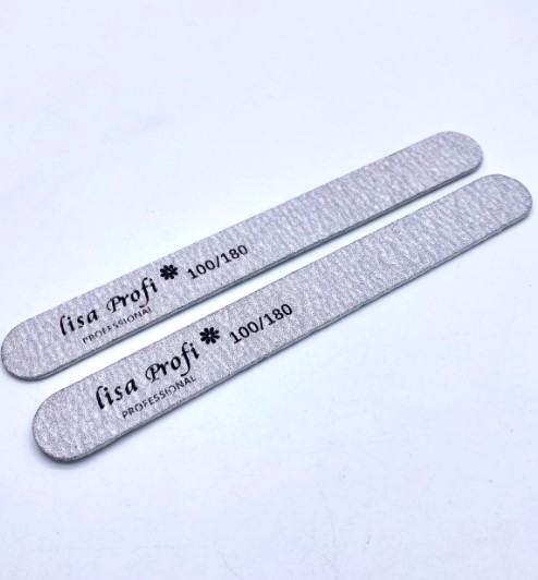 Пилка овал LisaProf 100/180 на деревянной основе