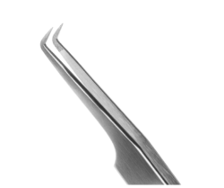 Пинцет для наращивания ресниц Rili, серия NanoFiber, тип Г 5 мм