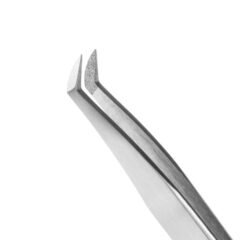 Пинцет для наращивания ресниц Rili, серия NanoFiber, тип Круглый сапожок