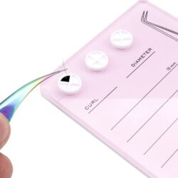 Планшет для наращивания ресниц из оргстекла