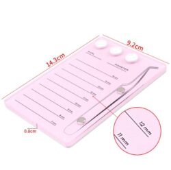 Планшет для наращивания ресниц из оргстекла