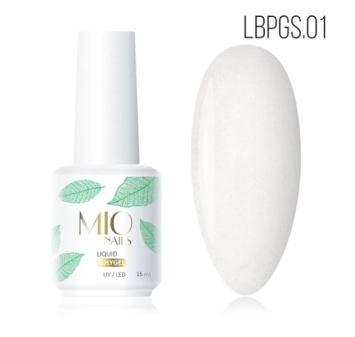 Полигель жидкий с шиммером # 01, 15 мл