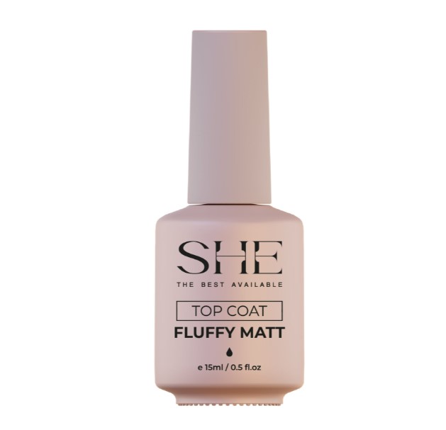 «SHE» TOP COAT FLUFFY MATT (15 ml)
