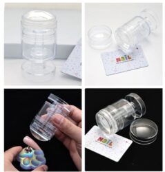 Штамп прозрачный с пружиной