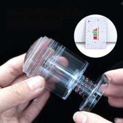 Штамп прозрачный с пружиной