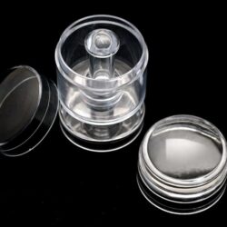 Штамп прозрачный с пружиной