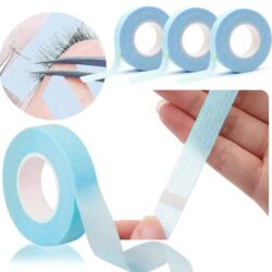 Скотч для изоляции ресниц голубой
