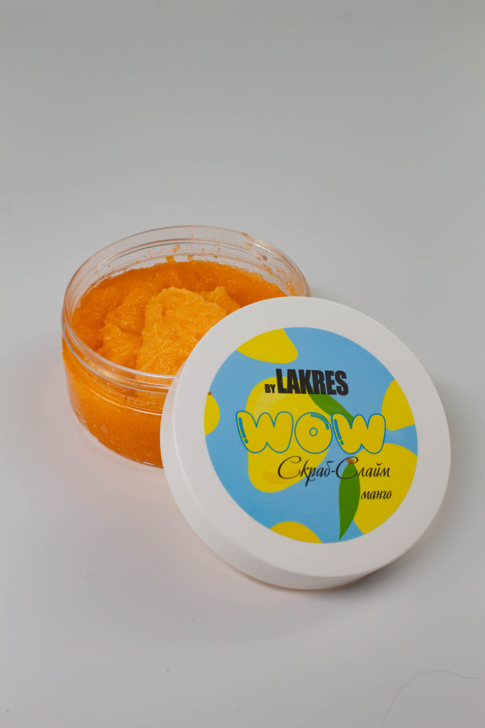 Скраб-Слайм WOW by Lakres 150 мл , Манго