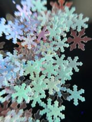 Снежинки в баночке 009 ( хамелеон )