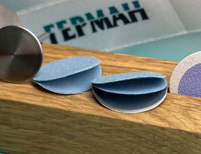 VABRAZIVE Бургер система Двойная М Р240/600 спонж 1 мм 20шт/уп