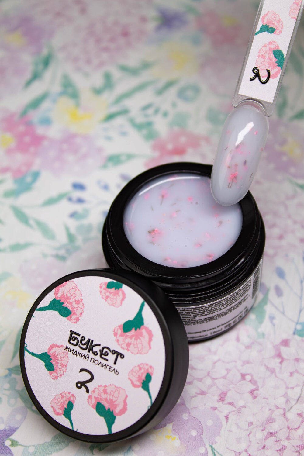 Жидкий полигель Lakres Букет №2, 15 мл