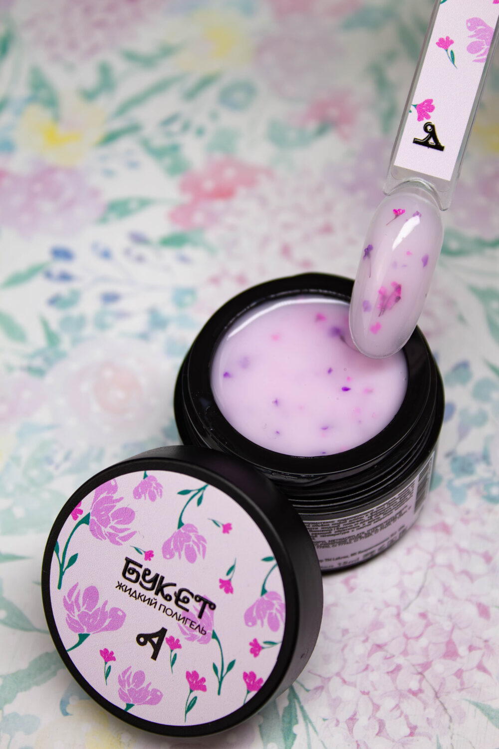 Жидкий полигель Lakres Букет №4, 15 мл